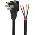 Voltec Industries Voltec 16-00563 Right Angle Power Supply Cord 6/3-8/1 Gauge - 30', 50 Amp 16-00563